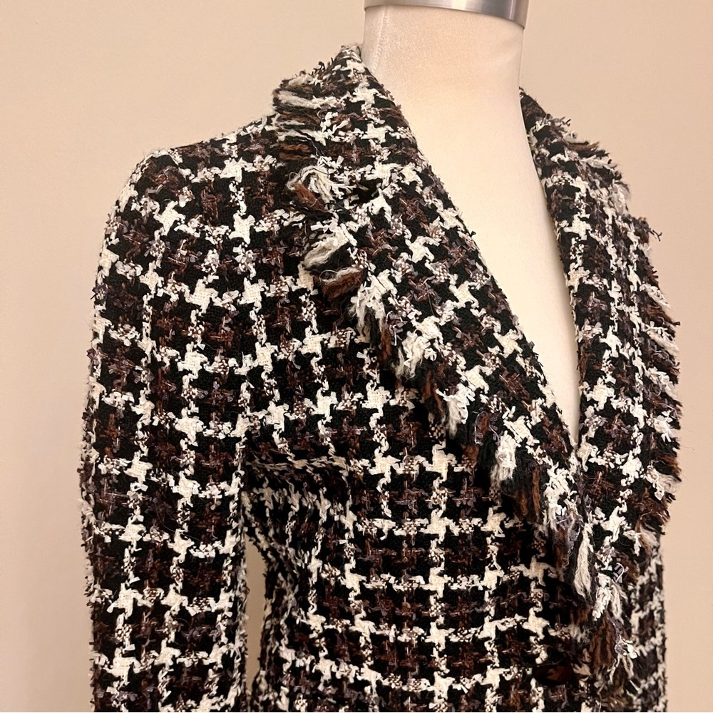 AVENUE MONTAIGNE Tweed Blazer - Picture 5 of 7